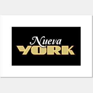 Nueva York New York Retro Vintage Style Spanish Posters and Art